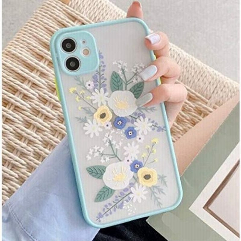 Iphone12miniケース やさしい花柄ケース コントラストデザイン シリコンケース おしゃれ アイホンケース トゥエルブミニ 12mi 通販 Lineポイント最大0 5 Get Lineショッピング