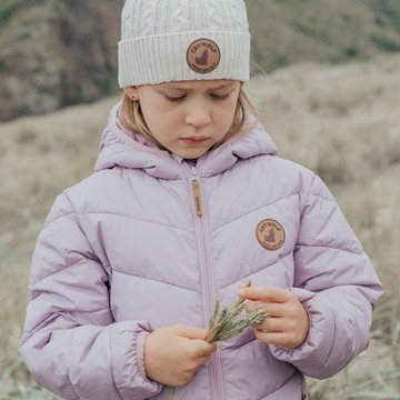 Crywolf 輕飄蓬蓬保暖外套 兒童 丁香紫 - 6歲（116cm)