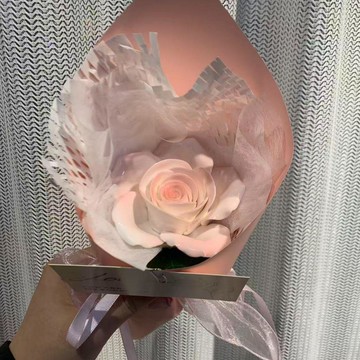 成品景德鎮同款陶瓷玫瑰花束禮物送對象閨蜜朋友高檔新款手持 交換禮 節日禮物 陶瓷花朵 陶瓷永生花 永不凋零 母親節 花束