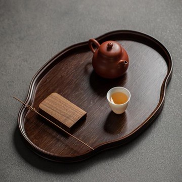 舊望格竹制茶托盤復古簡約茶盤茶托家用茶奉收納盤餐廳托盤燒烤盤