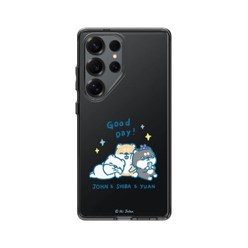 Galaxy S25 Ultra Clear 酷墨灰 - 嗨小強 Hi John - 愜意的夏天