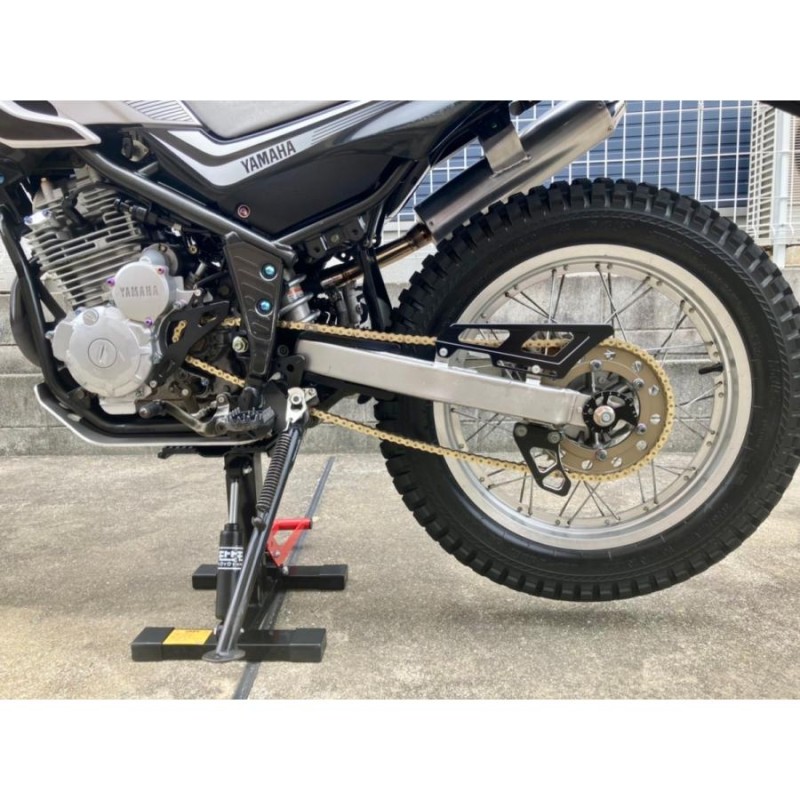 セロー225 セロー250 トリッカー XT250X アルミ チェーンアジャスター スネイルカム | LINEブランドカタログ