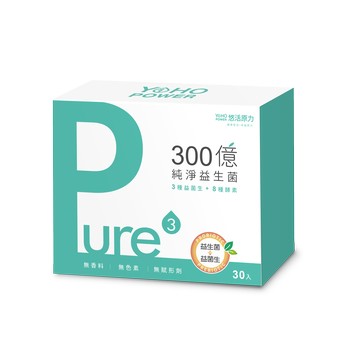 【悠活原力】300億純淨益生菌X5盒組(30條/盒)