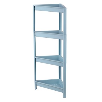 HOUSE 好室喵 三角莫迪四層架 PK68  330 x 330 x 1010mm  藍  1個