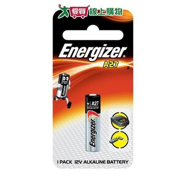Energizer勁量 鋰電池 A27(12V) 電池 遙控器電池【愛買】