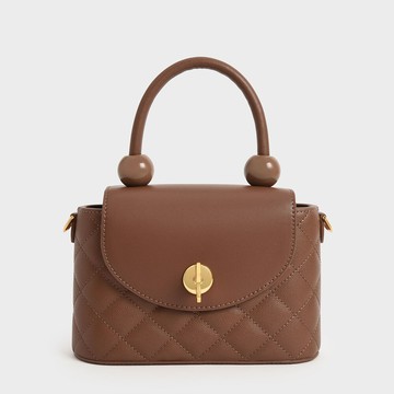 菱格箱型手提包