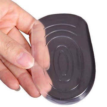 JHS杰恆社鞋墊PU口GEL後跟墊方格型後跟墊矽膠後跟墊可訂制abe83 預購