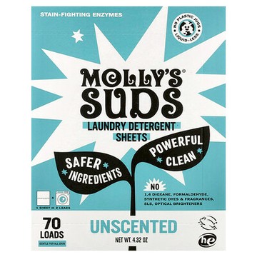 Molly's Suds, 洗衣片，無香型，35 片
