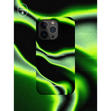三筒的爸爸黑綠色流沙原創磨砂雙層iPhone16pro手機殼磁吸小眾蘋果15promax/14/13/12/11適用華為mate60/p70