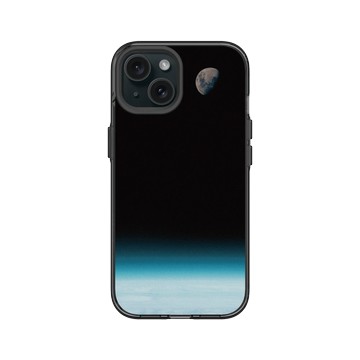 iPhone 15 Clear 酷墨灰 - NASA - 凸月