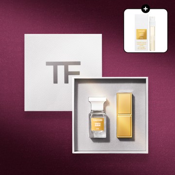 【TOM FORD】私人調香系列金緻潤唇香水禮物組 旅行組 | 私人調香 4ML+太陽輕吻潤唇膏精巧版 #香氛香水禮盒推薦 | 護唇膏 |女生送禮  | 潤唇膏 |香水 |香氛禮盒