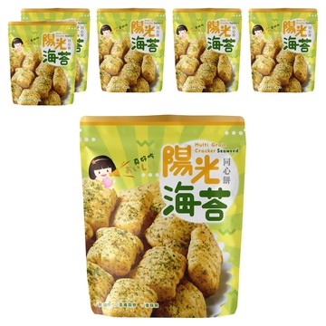 一口田 十榖米同心餅 陽光海苔  100g  6包