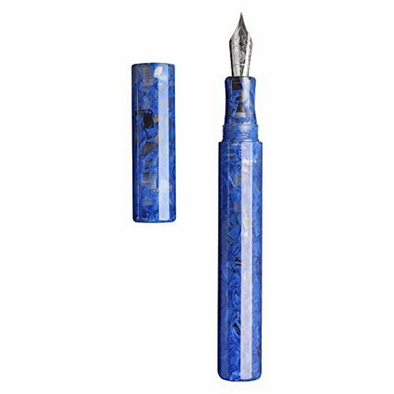 カレイド万年筆・ブルーマーブル・風雲 カレイド万年筆・ブルーマーブル・風雲 Fountain Pen | ワン