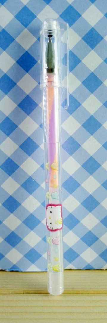 【震撼精品百貨】Hello Kitty 凱蒂貓 HELLO KITTY牛奶筆-橘紫 震撼日式精品百貨