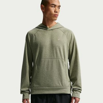 NIKE 長袖上衣 男 帽T 快乾 AS M NK DF UV PRMRY NANO PO HD 綠 II1305-320