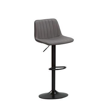 直人木業-GAYLE灰色升降吧椅