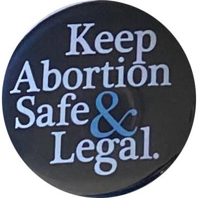 Keep Abortion Legal Abortion Rights Pro-Choiceボタン 8個セット 2.25インチ