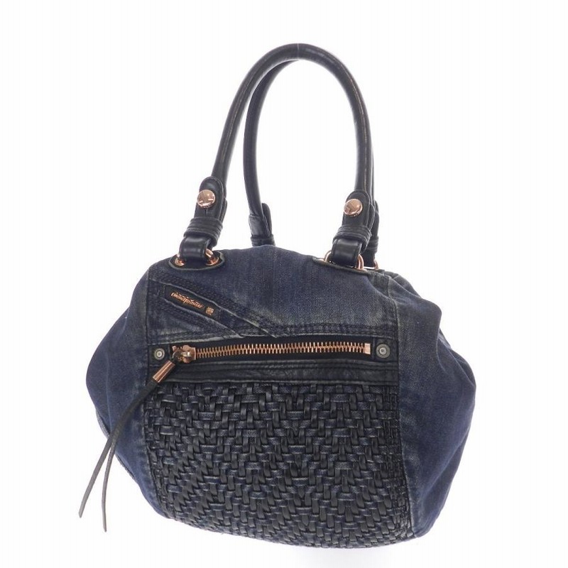 DIESEL【ディーゼル】 デニム ハンドバッグ キャンバス