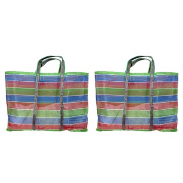 10號帆布袋 手提袋 三色袋 不含背帶  68 x 38cm  2個