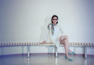 Ingrid 蕾絲薄襯衫洋裝