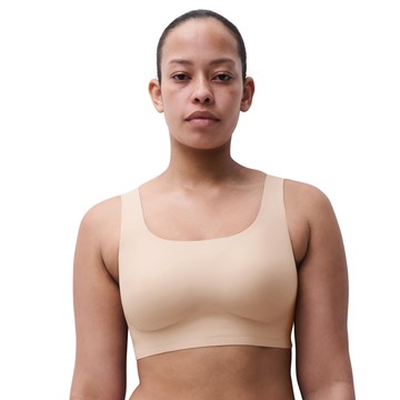 【Chantelle Lab】機能升級U領無痕內衣>S-2XL>粉膚色(26BQ2_01N)【Soft Stretch Power】