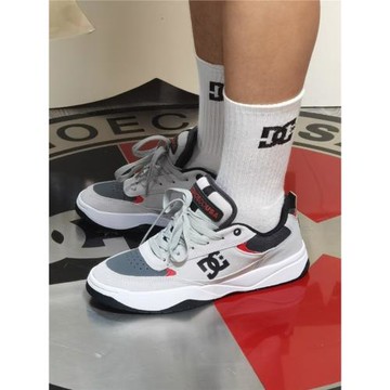 DCSHOECOUSA男子DC PENZA減震透氣防滑運動低幫滑板鞋ADYS100509