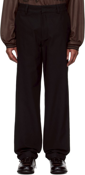 Han Kjobenhavn 黑色 Straight Leg 长裤