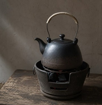 鐵鏽釉面燒水壺 / 1300cc煮水壺 / 小平凡手作 茶壺 茶具 陶藝