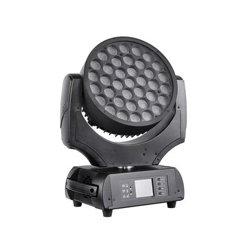 LED舞台燈 光束燈 酒吧燈 舞台射燈LED37顆15W染色搖頭燈投影燈酒吧清吧KTV包房宴會廳舞臺氛圍燈光