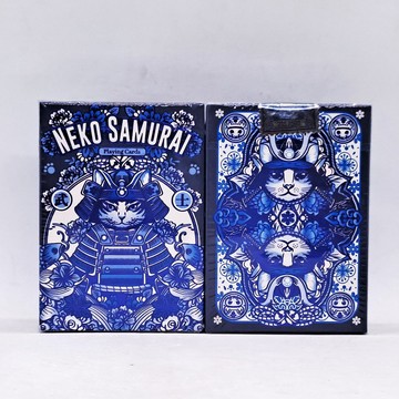 【USPCC撲克】Neko Samurai (Blue) 撲克 S103052728