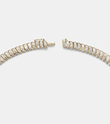 Anita Ko Zoe 18kt gold choker with diamonds