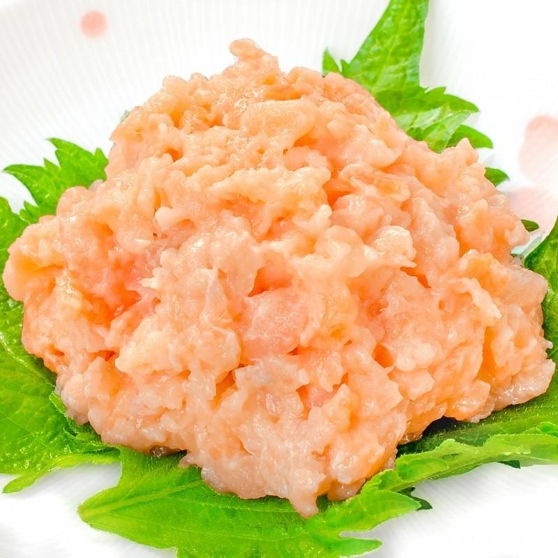 (サーモン 鮭 サケ) ネギトロサーモン80g 10個 海鮮丼