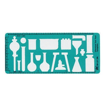 【 徠福 】化學符號定規 / 片 TP-512A