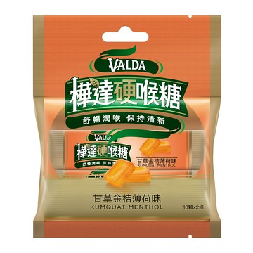 樺達硬喉糖-甘草金桔薄荷(38gx2條)