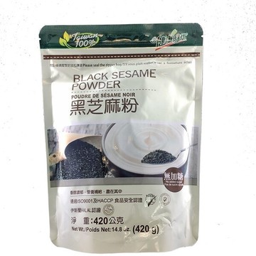 健康時代   黑芝麻粉420公克/包