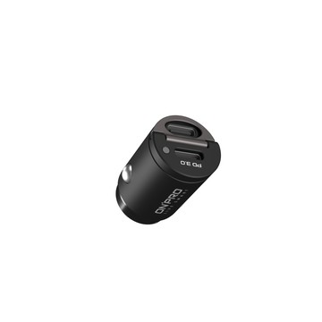 ONPRO GT-PD30MINI 30W 隱藏式雙Type-C車用PD快充充電器【極速黑】