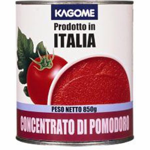 カゴメ トマトペースト イタリア産８５０ｇ缶業務用  ×12