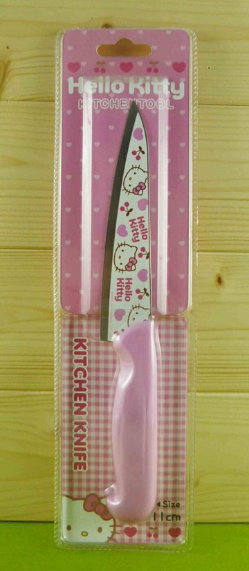 【震撼精品百貨】Hello Kitty 凱蒂貓 水果刀 粉櫻桃【共1款】 震撼日式精品百貨