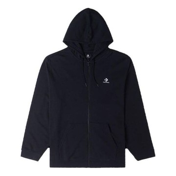 Converse Go-To Chuck Patch Classic Fit Full Zip Jacket 'Black'