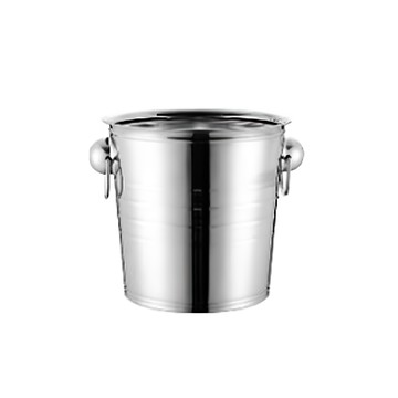 不鏽鋼冰桶 銀色  5L  1個