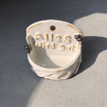 一切都會好好的 / 貓貓燭台 / 飾品台 / 陶