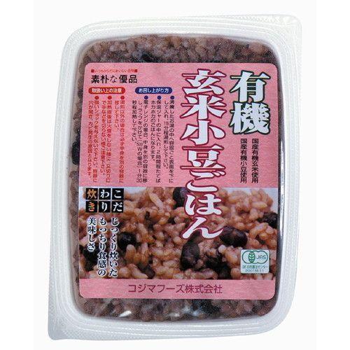 有機玄米小豆ごはん（160g）