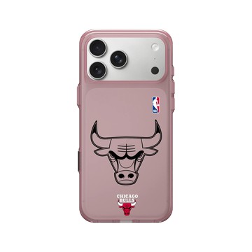 iPhone 17 Pro Max Clear (相機按鈕) 晶醺玫 - NBA - B&W-芝加哥公牛 Chicago Bulls B&W - Light