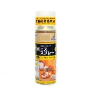日本Asahipen 木器著色噴漆 暗橡木 420ml