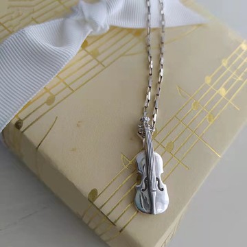 小提琴就像是我的一部份 - 夢想要演奏到80歲的曾宇謙 - 純銀項鍊