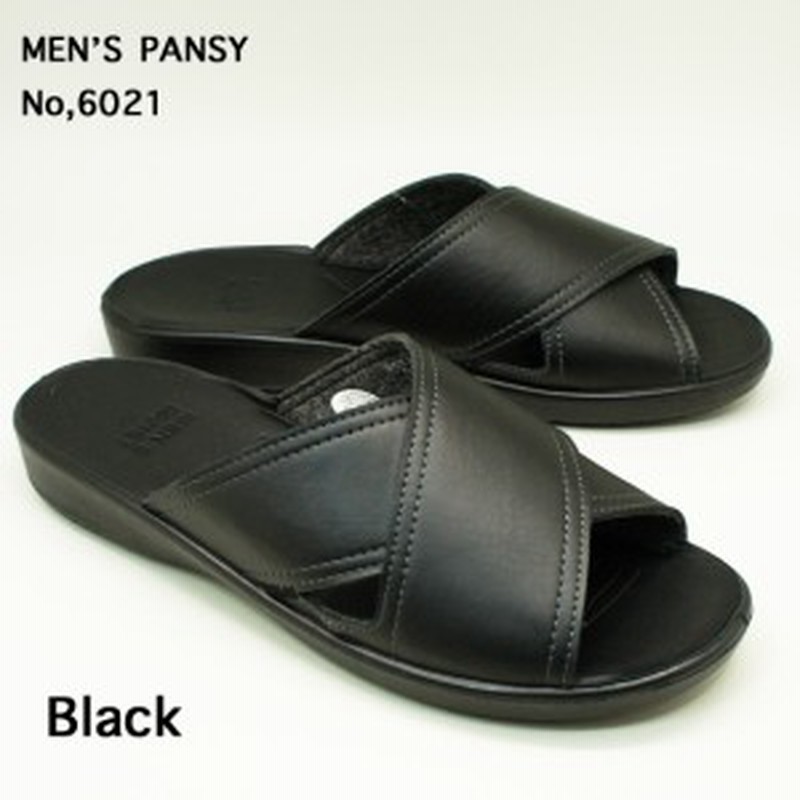 紳士 サンダル パンジー メンズサンダル お仕事サンダル オフィス履き Pansy 6021 屈曲性よく 柔らか 通販 Lineポイント最大1 0 Get Lineショッピング