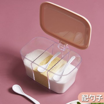 【超1韆迴頭客】家用組閤調味盒 廚房調味料佐料調料盒罐子鹽罐套裝調料瓶調味罐 LDVJ