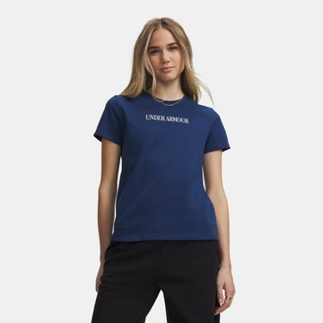 【UNDER ARMOUR】UA 女 HWT Script 短袖T-Shirt  6013654-997