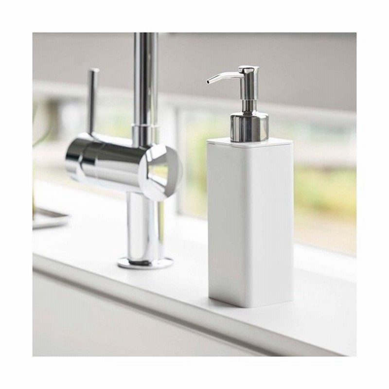 山崎実業 Tower 詰め替え用キッチンディスペンサー タワー ホワイト 49 キッチン ディスペンサー おしゃれ ハンドソープ 詰め替えボトル ハンドソープボトル 通販 Lineポイント最大get Lineショッピング