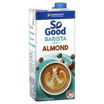 So Good 咖啡師杏仁奶 可拉花  1L  1瓶